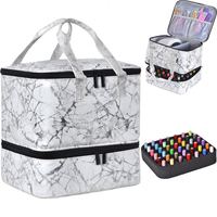 Tas Ransel Perjalanan Langsung dari Pabrik, Bahan Nilon, Silikon, Batu, PC, Ritsleting, Logo Dapat Disesuaikan, Tempat Penyimpanan Makeup dan Peralatan