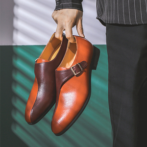 <span class=keywords><strong>Chaussures</strong></span> <span class=keywords><strong>bateau</strong></span> Derby décontractées pour hommes <span class=keywords><strong>en</strong></span> cuir véritable, souples, confortables, respirantes et antidérapantes, idéales pour les mariages et les affaires – Grande Vente - Product Image 2