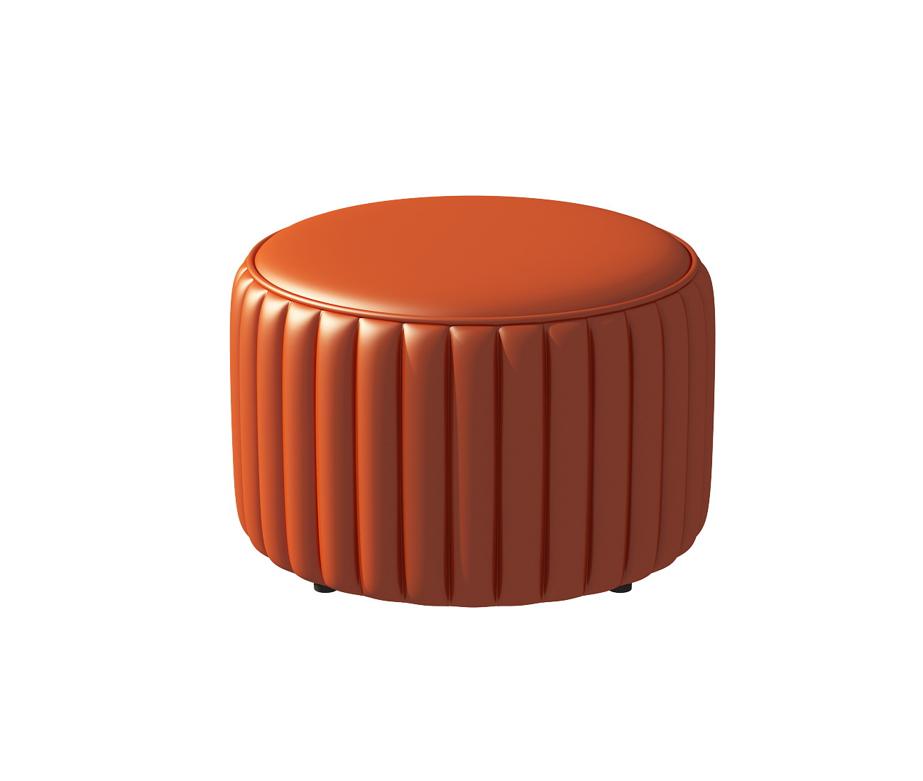 Vibrante trompeta naranja