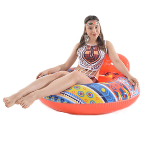 Asientos Flotantes Redondos para Agua, Silla Inflable, Flotadores para Piscina para Adultos - Product Image 5