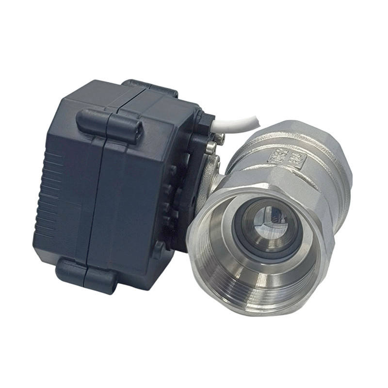 Modulate Ball Valve Modbus Communication RS485 12V 24V DC Two Way Smart Electric Motorized ...