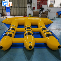 Jeux d'eau gonflables pour adultes Jeux gonflables Mouche d'eau Poisson Banane Jeux gonflables de mer