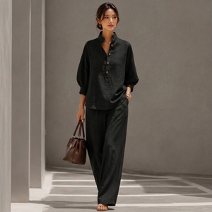 Nouveaux ensembles <span class=keywords><strong>de</strong></span> chemises pour femmes pour le commerce extérieur 2026, costumes urbains décontractés, vêtements pour femmes sur <span class=keywords><strong>site</strong></span> indépendant - Product Image 5
