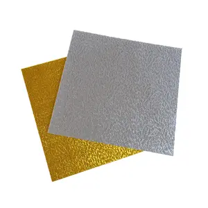 customized Gold or silver cloth textured acrylic sheet, gold Glitter silver glitter Acrylic perspex board panel sheet plate