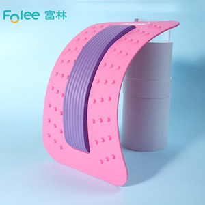 Cinturón adelgazante Folee de color rosa claro, material EVA ajustable para soporte de espalda y alivio de la columna vertebral - Product Image 2