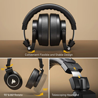 Headphone Studio MAONO MH700, Headphone Mixing DJ, Driver 50mm, Headset Profesional Over Ear Berkabel untuk Rekaman Podcast