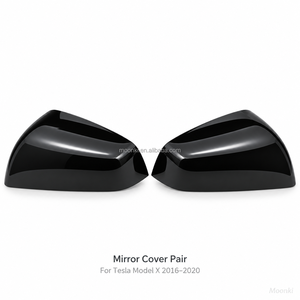 Carcasa de Repuesto para Espejo Lateral de Model X 2016-2020, ABS OEM 1054430 1054431, Par Izquierdo y Derecho - Product Image 1