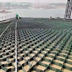 Usine chinoise HDPE Graville <span class=keywords><strong>stabilisateur</strong></span> grille nid d'abeille Geocell <span class=keywords><strong>pour</strong></span> la stabilisation du gravier d'allée - Product Image 6