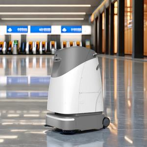 หุ่นยนต์ทำความสะอาดเชิงพาณิชย์อัตโนมัติ <span class=keywords><strong>เครื่อง</strong></span><span class=keywords><strong>ดูด</strong></span><span class=keywords><strong>ฝุ่น</strong></span>หุ่นยนต์ทำความสะอาดพร้อมฟังก์ชั่นถูพื้นสำหรับโรงแรมและที่พัก - Product Image 4
