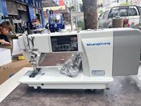 Nouvelle machine à coudre à point noué ShangGong GCO303ES intégrée pour matériaux épais à alimentation supérieure et inférieure
