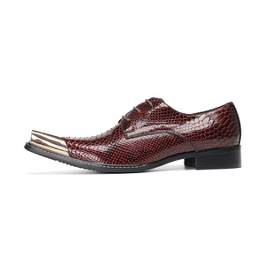 High-quality Versatile Business Formal Men's Leather <b>Shoes</b>, 2026 New Model, Genuine Leather with Embossed and Glossy Finish - Product Image 2