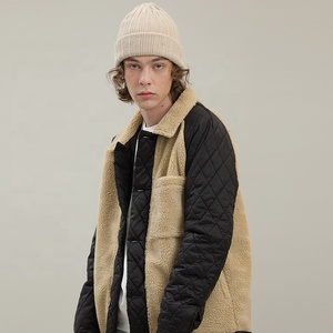 <span class=keywords><strong>Northface</strong></span>-Chaqueta de lana para hombre, ropa de calle de moda, con solapa, costura de poliéster, estampada, informal, tejida, venta al por mayor, Invierno - Product Image 6