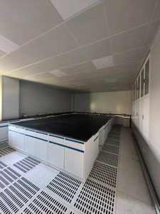 Meubles <span class=keywords><strong>de</strong></span> laboratoire Plan <span class=keywords><strong>de</strong></span> travail en résine phénolique Banc <span class=keywords><strong>de</strong></span> laboratoire avec armoire pour laboratoire scolaire - Product Image 5