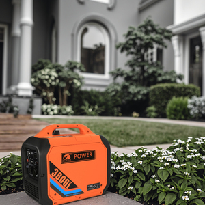 Generador Portátil de Gasolina Súper Silencioso de 220v 50hz 3500W/5000W, Motor Refrigerado por Aire, Arranque Remoto para Camping 004-007, Cilindro Único - Product Image 4