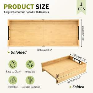 <span class=keywords><strong>Planche</strong></span> <span class=keywords><strong>à</strong></span> <span class=keywords><strong>découper</strong></span> en bambou, <span class=keywords><strong>planche</strong></span> de rangement alimentaire en bambou avec poignée et <span class=keywords><strong>planche</strong></span> <span class=keywords><strong>à</strong></span> fromage pliable en bambou avec logo personnalisable - Product Image 2