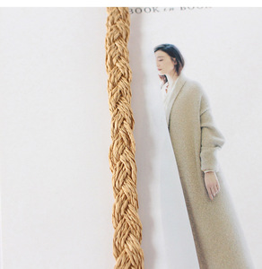 Bolso Tote Impermeable All4 para Verano, Bolso <span class=keywords><strong>de</strong></span> Hombro Casual Hecho a Mano con Paja <span class=keywords><strong>de</strong></span> Papel, Correa Larga Individual, para Viajes, Playa y Vacaciones - Product Image 5