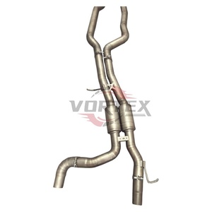 Système d'échappement Catback à soupapes en alliage de titane haute performance pour Cayenne 958, tuyaux d'échappement sportifs de course - Product Image 4