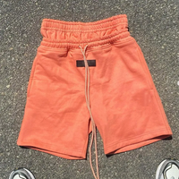 Short de survêtement à cordon de serrage haut Streetwear décontracté coton polaire Double taille Shorts hommes Jogging course Short de survêtement hommes