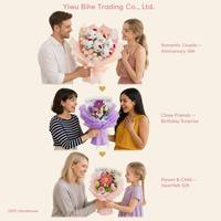 Grensoverschrijdende bestseller mix & match handgebreid gedroogd bloemenboeket afgewerkt zonnebloemdesign lerarendag cadeau kunstmatig