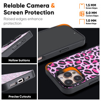 Coques de téléphone magnétiques sans fil par sublimation, antichute, avec impression UV, personnalisables pour iPhone 15, 16, 17, 18