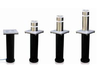 Barre verticale électrique automatique en acier inoxydable, 3 m, 304, avec lumière led, sécurité de stationnement, pour la sécurité des portes