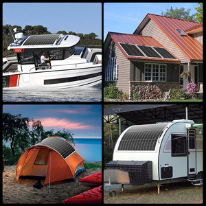 Paneles Solares Flexibles de 150W, Panel Solar Monocristalino Impermeable para Camping, RV, Carga Doméstica de 12V para Casa, RV, Yate, Barco, Auto - Product Image 6