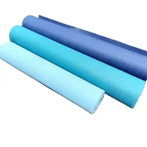 Pp spunbonded mat respirant polyéthylène film gaufré non-tissé ligne de production rouleau de tissu fondu soufflé