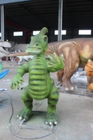 Orchestre de dinosaures animatroniques personnalisé pour parc d'attractions, groupe de musique interactif amusant avec dinosaures animatroniques à vendre