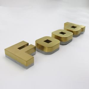 Enseigne extérieure 3D, logo, signalétique, acier inoxydable, acrylique, enseigne rétroéclairée 3D, lettres LED - Product Image 5