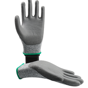 قفازات عالية الجودة مطلية بالبولي يوريثان مقاومة للانزلاق والغبار مصنوعة من النايلون والبوليستر ومتوفرة بألوان متنوعة - Product Image 1