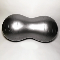 Ballon de yoga en PVC brillant, souple, écologique, léger et durable pour l'exercice à domicile et le massage, forme d'arachide, 45x90cm, fitness yoga