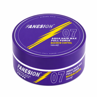 FANESION Cera per Capelli Biologica Senza Alcool 150ml Essenza Fruttata Gel Modellante a Tenuta Forte Sicuro Non Irritante Senza Residui Bianchi