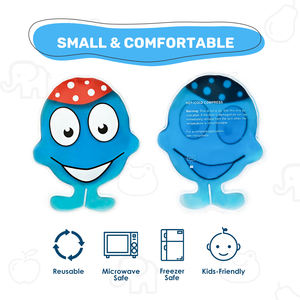 귀여운 안전한 아이들은 동물 모양 아기 냉각 액체 패드 아이스 젤 팩을 사용하여 발열, 통증 완화를 줄입니다. - Product Image 2
