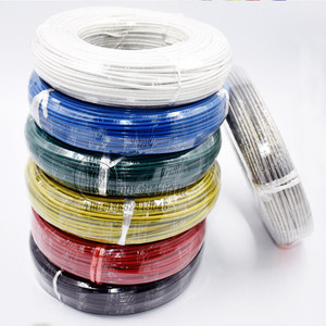 Cable Aislado de Teflón F46-1, Resistente al Calor 200C, a Ácidos y Álcalis, para Inductores en Forma de Espiral, 450V 750V, Retardante de Llama - Product Image 1