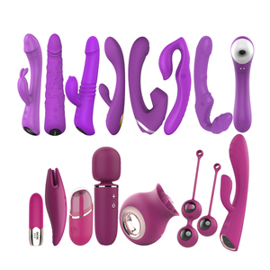 Quaige Purple Vibrator with a Wide Range of Vibrator Adult Sex Toy Catalogs 18 Sex Toys in China Wholesale Market