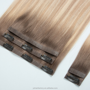 Extensions à clipser naturelles bouclées européennes, qualité Remy, cuticules intactes, directement de l'usine - Product Image 3