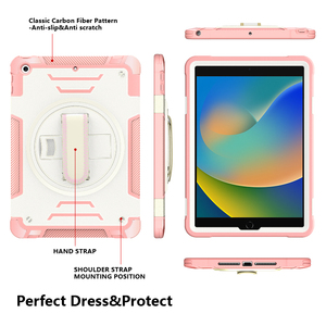 Nhiệm vụ nặng nề sống sót gồ ghề sợi carbon mờ Tablet trường hợp bìa cho <span class=keywords><strong>Ipad</strong></span> 10.2 7 8th 9th thế hệ trường hợp - Product Image 3