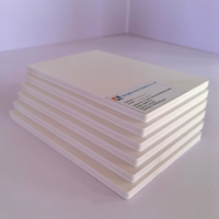 Feuille en plastique légère de panneau de PVC d'isolation thermique 1.22*2.44 1.56*3.05 2.05*3.05 feuille de mousse de 1-40mm