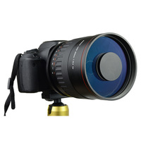 Objectif super téléobjectif 900 mm F8 pour monture Tele-Prime Focus Macro Noir Plein Format Filtre 58 mm