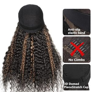 Wear and Go Glueless 9x6 Pelucas rizadas Cabello humano prearrancado para mujeres negras No se necesita pegamento Precortado 13x4 13x6 Pelucas delanteras <span class=keywords><strong>de</strong></span> encaje - Product Image 5
