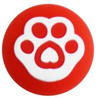 Capuchons de joystick en silicone pour manettes de jeu Pro avec motif patte d'animal