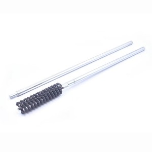 320 #   Brosse à tête sphérique en SiC à manche long de 220 mm pour le débavurage des cylindres de moteur et le polissage des trous transversaux - Product Image 5