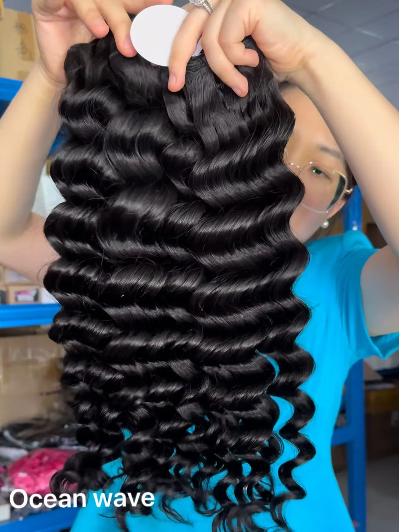 1pcs Ocean wave hair