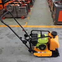 Petit compacteur à plaques mobile à moteur essence C90T, compacteur vibratoire diesel pour asphalte