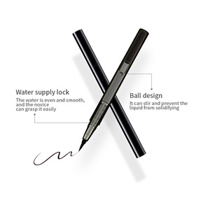 Eyeliner liquide noir brun ultra fin, imperméable, anti-bavures, fini naturel, poids net 0,8 g - Product Image 5