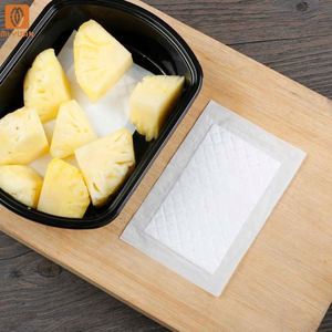 160*100mm Food Grade Material Whole Sale <b>Meat</b> Absorbent <b>Meat</b> Pads Color Fruit <b>Meat</b> Absorption - Product Image 6
