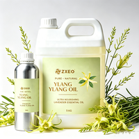 Huile essentielle d'ylang-ylang multi-usage 100% pure, distillée à la vapeur, pour massage, soin de la peau, fabrication de savon, aromathérapie, diffuseur