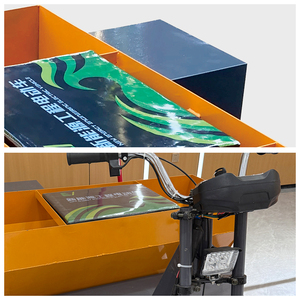 Esparcidor de Arena Motorizado Eléctrico de 800W <span class=keywords><strong>con</strong></span> Capacidad de Carga Grande, Ajustable para Pavimentadora de Concreto y Cenizas - Product Image 4