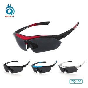 Occhiali da <span class=keywords><strong>Tennis</strong></span> XunQi XQ- per Uomo, Nuova Collezione Americana, con Lenti a Specchio UV400, Montatura Semi-Rimless ai Migliori Prezzi - Product Image 2