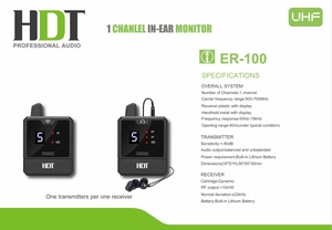 2-4 CANALES UHF Micrófono Frecuencia Ajustable ECHO y ECUALIZADOR - Product Image 2